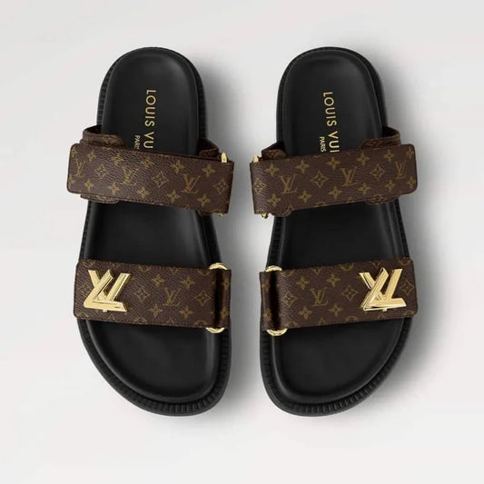 LV Sunset Flat Mule