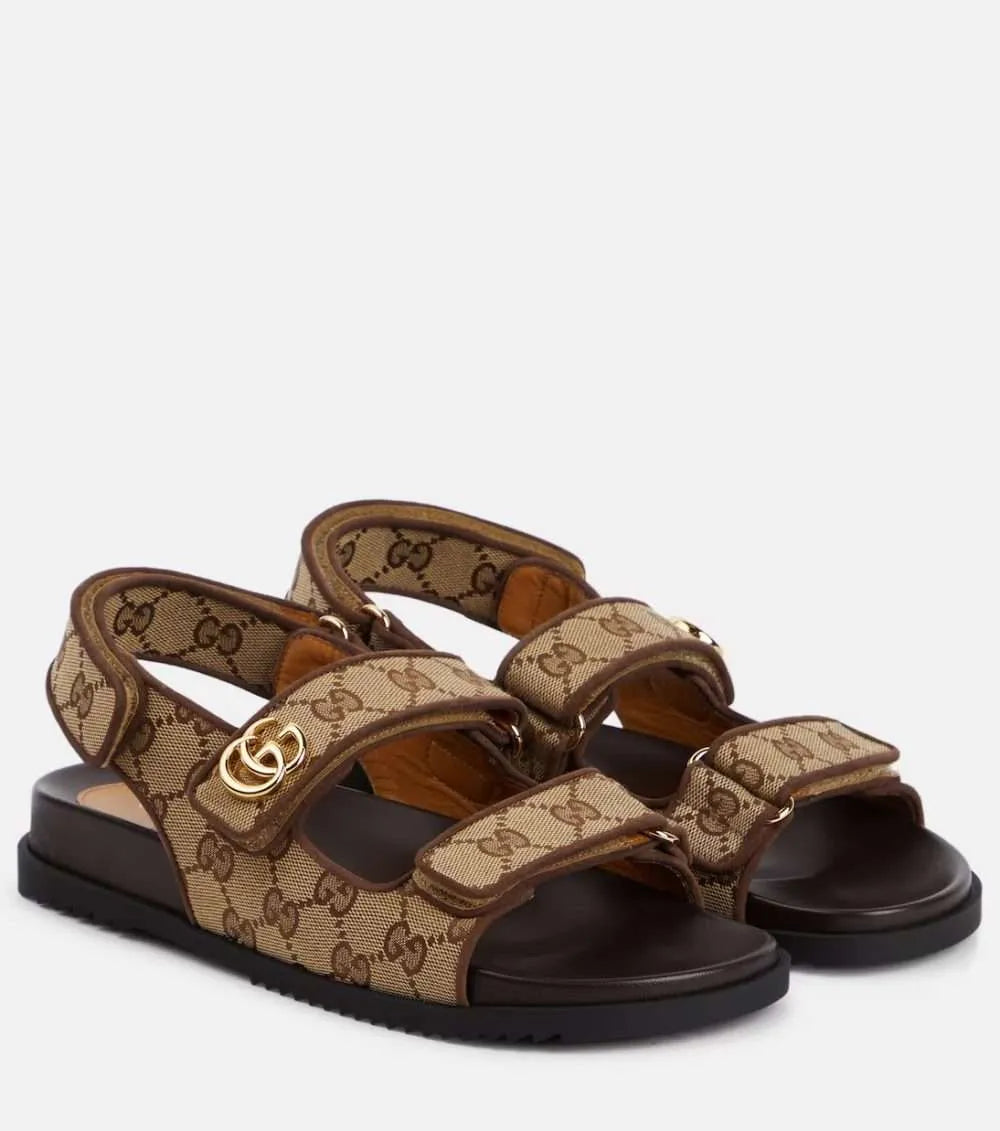 Women's sandal with Double G