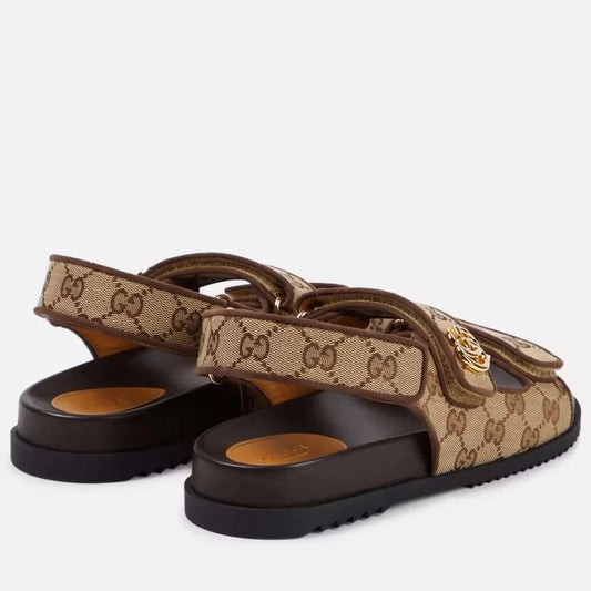 Women's sandal with Double G