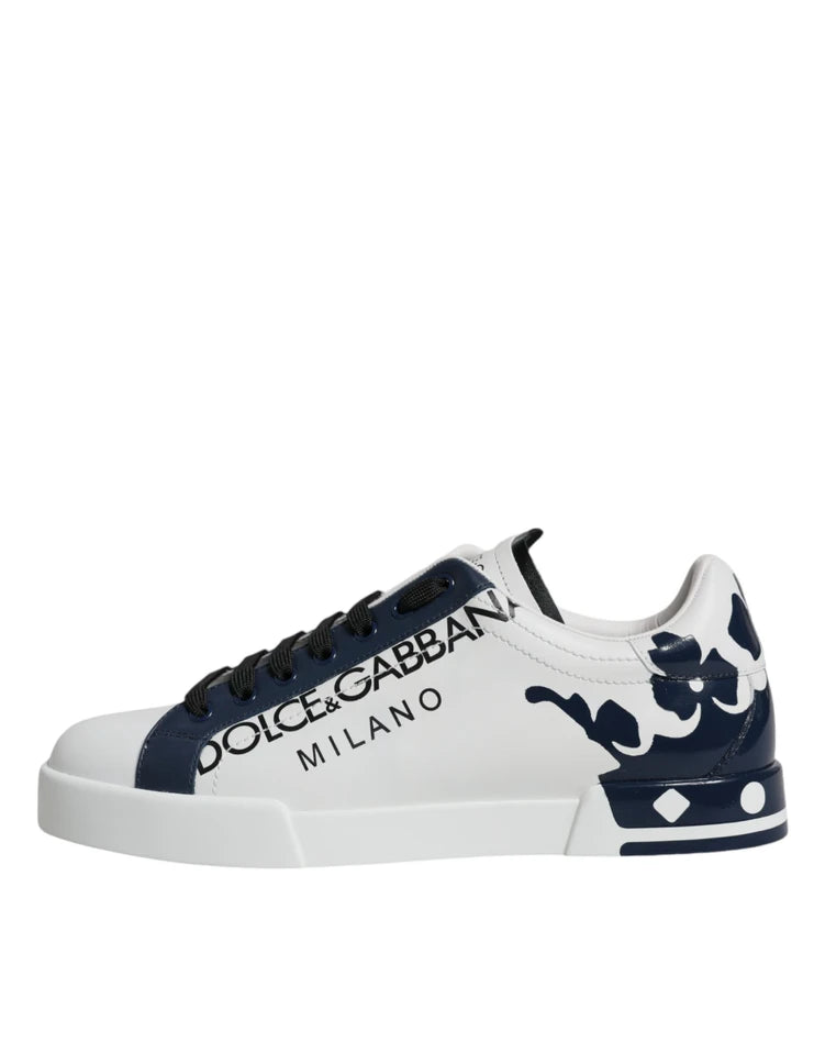 Dolce & Gabbana Portofino leather sneakers